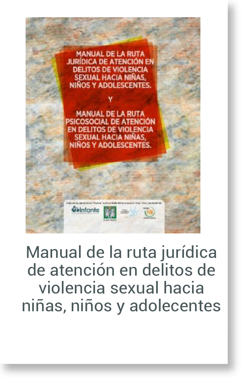 Manual de la Ruta Jurídica y Manual de la Ruta Psicosocial