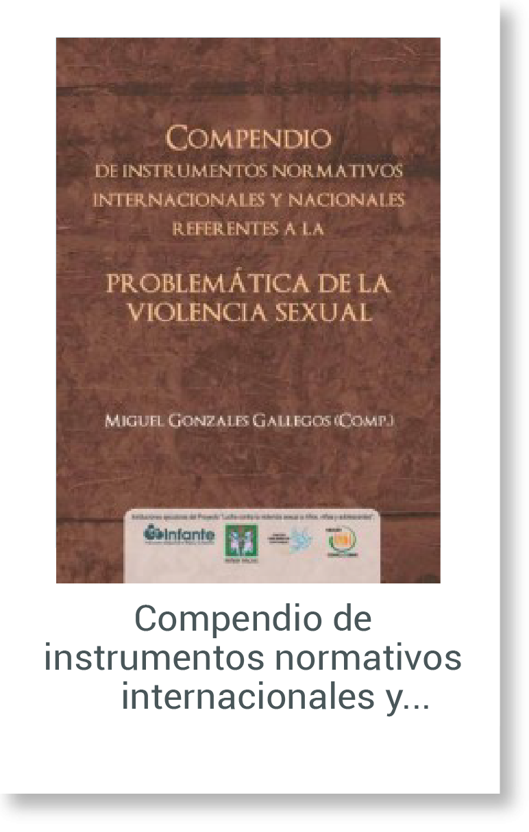 Compendio de instrumentos normativos sobre violencia sexual