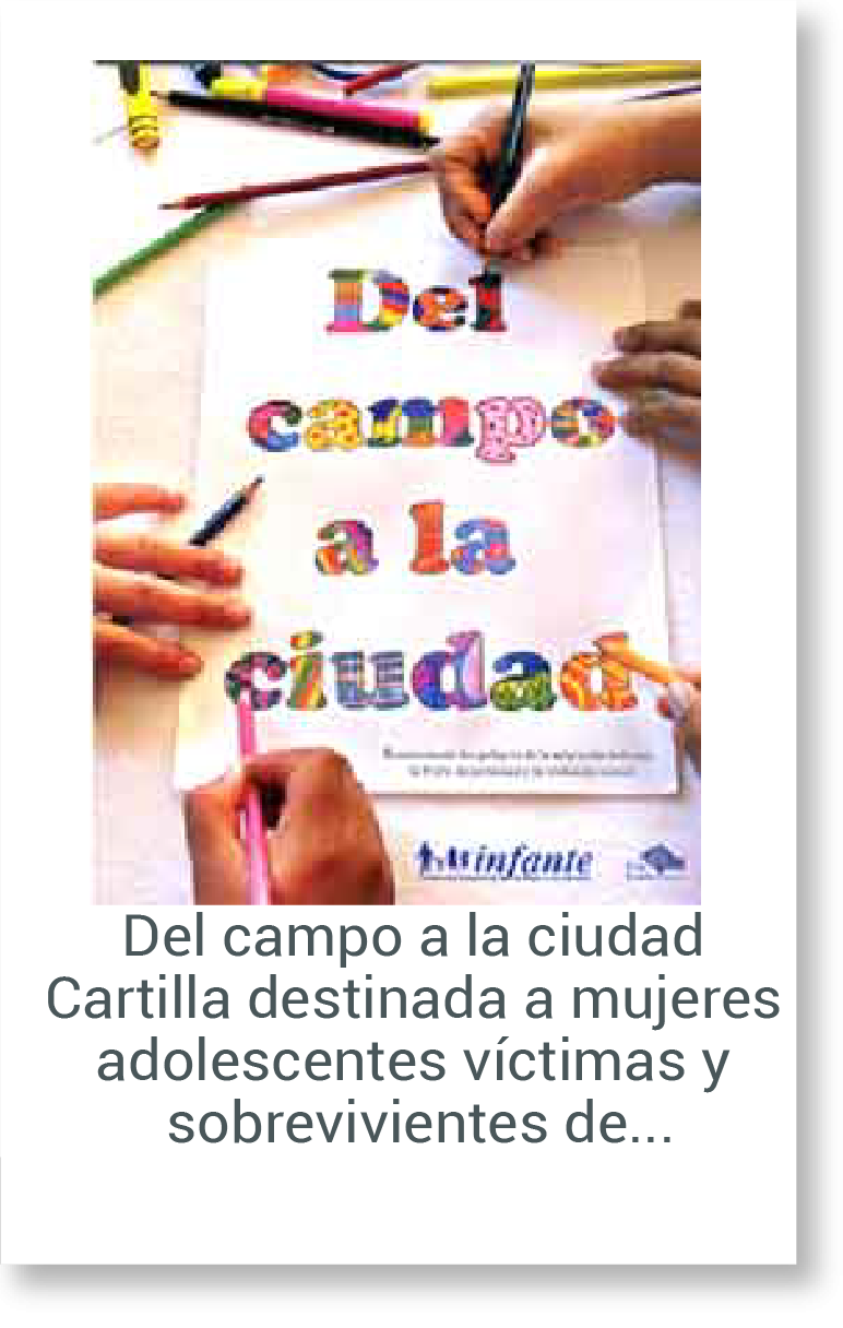 Del campo a la ciudad: Cartilla para adolescentes